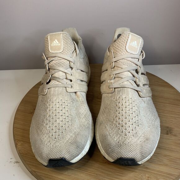 Adidas Ultraboost 5.0 DNA Beige Tan Ivory Running Shoes FZ1851 Women's Size 10 - Picture 2 of 8